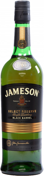 Whiskey Irish Select Reserva Black Barrel Jameson - 0.7l - Destillate Purnamh