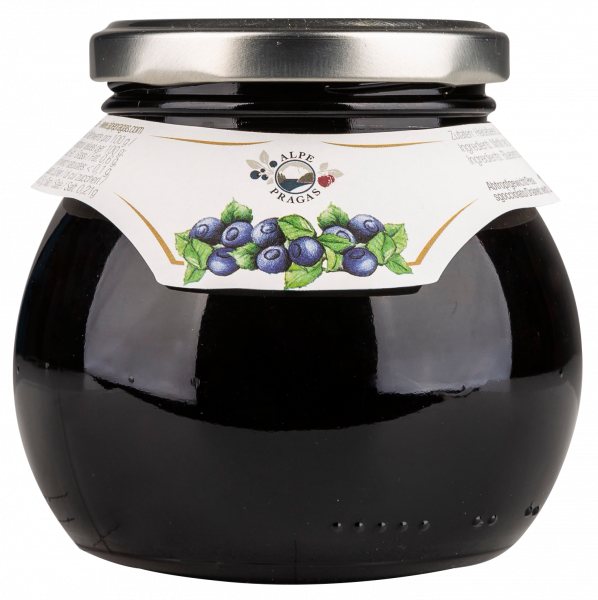 Eingelegte Heidelbeeren in Sirup - 340g - Alpe Pragas