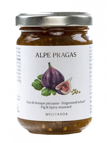 Chutney Feigen Senf scharf - 160g - Alpe Pragas