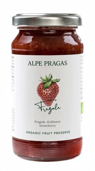 Fragole Bio Composta - 220g - Alpe Pragas