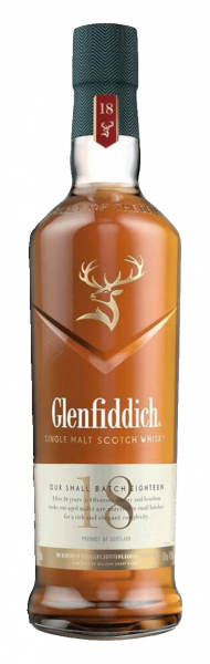 Whisky Single Malt 18Y Glenfiddich - 0.7l - Destillate Purnamh