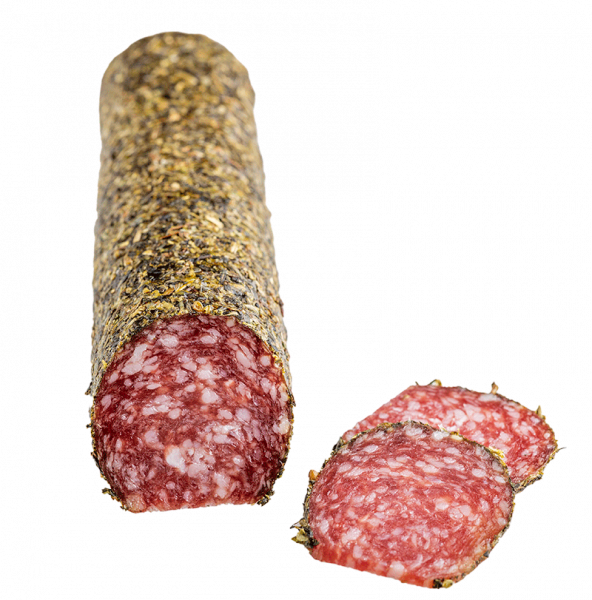 Kräutersalami 1/2 vak. - 180g - Metzgerei Rinner