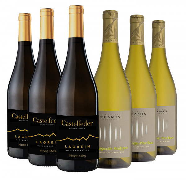 Weinpaket "Kontraste Südtirols" - 6St. - Meraner Weinhaus