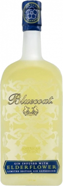 Gin with Elderflower Bluecoat - 0.7l - Destillate Purnamh