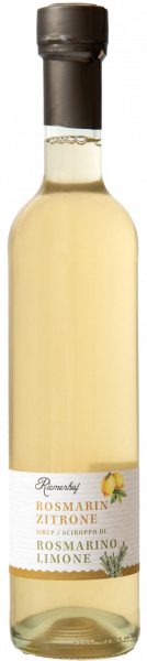 Rosmarin - Zitronensirup - 0.5l - Riemerhof