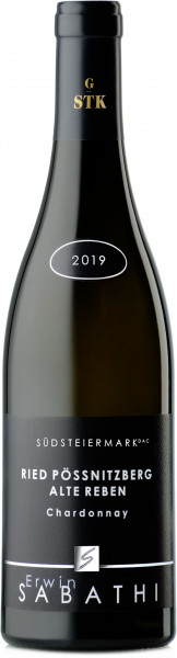Chardonnay Alte Reben "Ried Pössnitzberg" 2020 - 0.75l - Weingut Erwin Sabathi