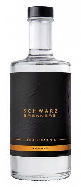 Grappa Gewürztraminer - 0.5l - Schwarz Brennerei