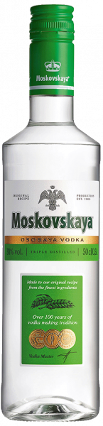 Vodka Moskovskaya - 1l - Destillate Purnamh