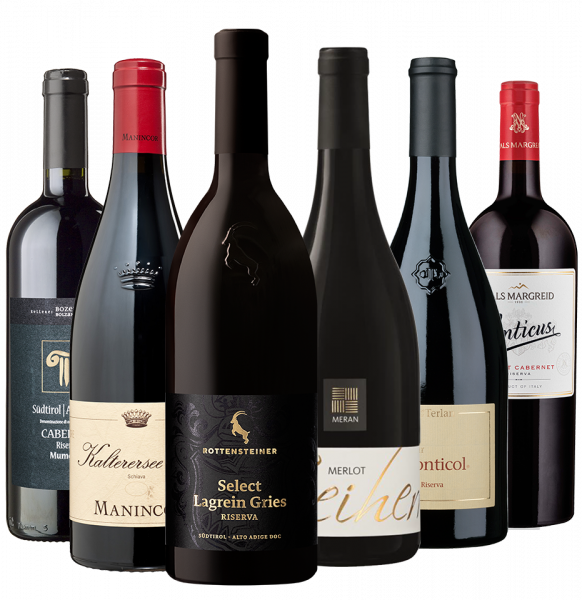 "Top Rotweine" - 6St. - Meraner Weinhaus