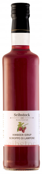 Himbeersirup "Martelltal" - 500ml - Seibstock Manufaktur