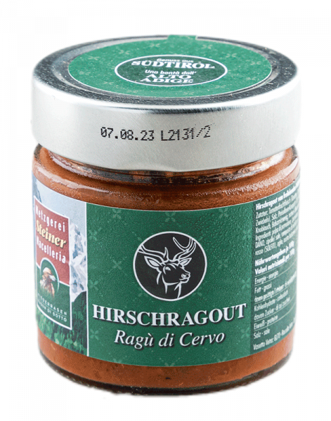 Ragout di cervo - 220g - Metzgerei Steiner