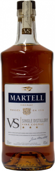Cognac VS Martell - 0.7l - Destillate Purnamh