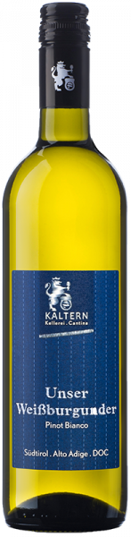 Weissburgunder "Unser" 2024 - 0.75l - Kellerei Kaltern 
