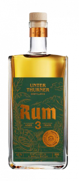 Rum invecchiato 3 anni - 0.5l - Destillerie Unterthurner