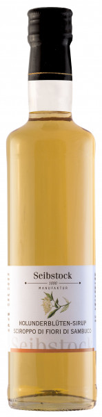 Sirup Holunderblüten - 500ml - Seibstock Manufaktur