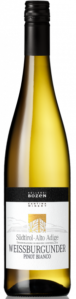 Südtirol Weissburgunder DOC Bozen Screw Cap 2025 - 0.75l - Kellerei Bozen