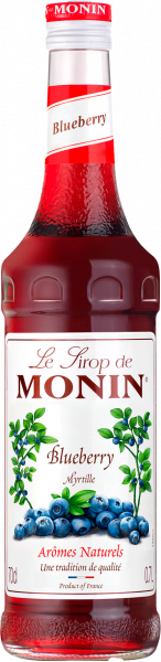 Le Sirop de Monin "Blaubeere" - 0.7l - VELIER SPA