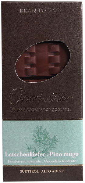 Feinbitterschokolade Latschenkiefer - 50g - Oberhöller