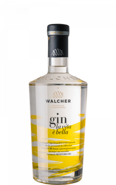 Gin "La vita è bella" Bio - 0.7l - Edelbrennerei Walcher