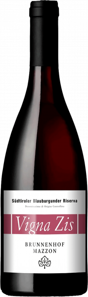 Pinot Nero Riserva "Vigna Zis" Bio 2018 - 0.75l - Weingut Brunnenhof