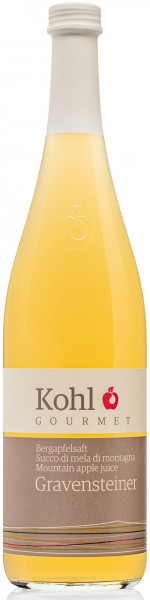 Bergapfelsaft Gravensteiner - 0.75l - Kohl Bergapfelsäfte