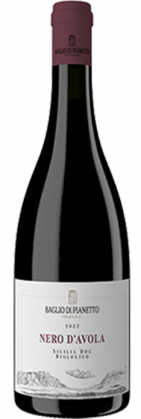 Nero d'Avola biologico 2023 - 0.75l - BAGLIO DI PIANETTO S.R.L