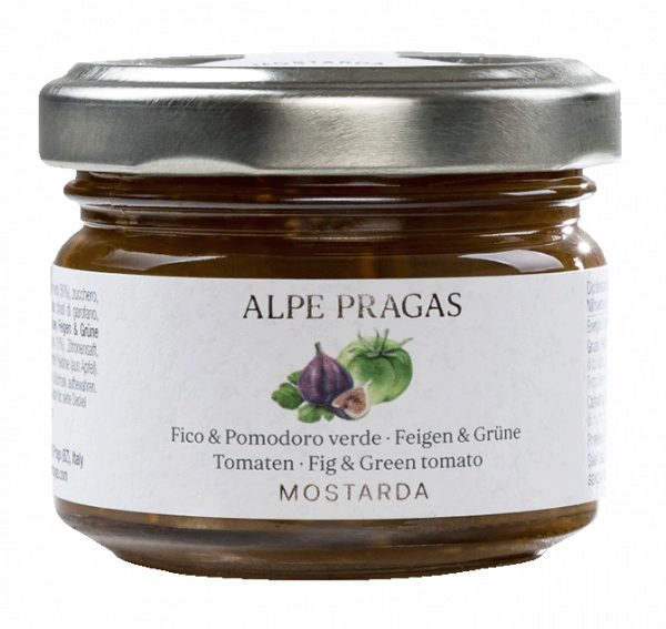 Mini-Mostarda Fichi e Pomodori verdi - 70g - Alpe Pragas