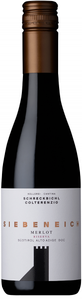 Merlot Riserva "Siebeneich" Screw Cap 2023 - 0.38l - Kellerei Schreckbichl