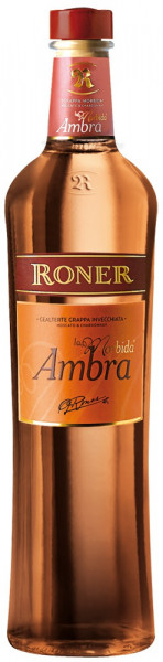 Grappa invecchiata "Ambra La Morbida" - 0.7l - Brennerei Roner