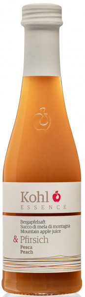 Bergapfelsaft mit Pfirsich - 200ml - Kohl Bergapfelsäfte