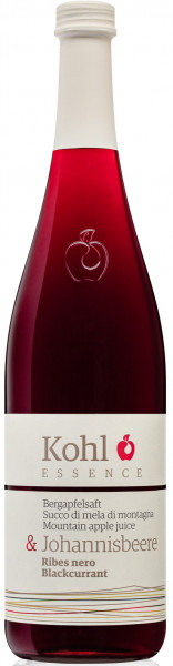 Bergapfelsaft mit Johannisbeere - 0.75l - Kohl Bergapfelsäfte