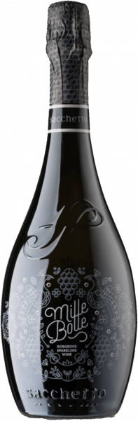 Spumante Millesimato Extra Dry "Mille Bolle" N/D - 0.75l - Cantine Sacchetto 