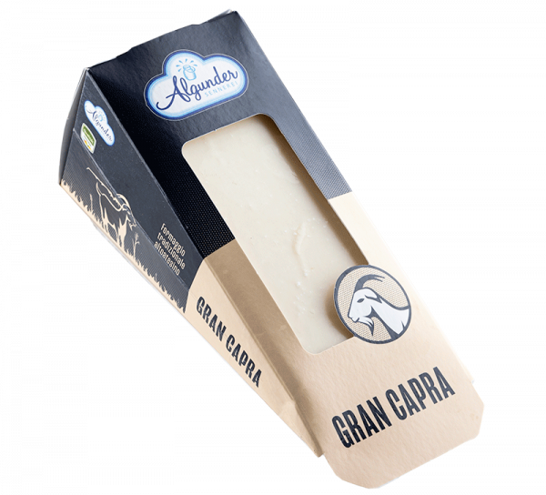 Ziegen Hartkäse "Gran Capra" - 0.22kg - Algunder Sennerei