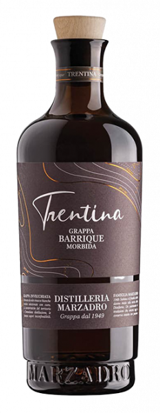 Grappa "La Trentina Morbida Barrique" - 0.7l - DISTILLERIA MARZADRO SPA
