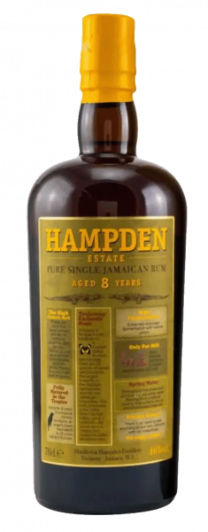 Rum Estate Hampden (OWH 8Y) - 0.7l - Destillate Purnamh