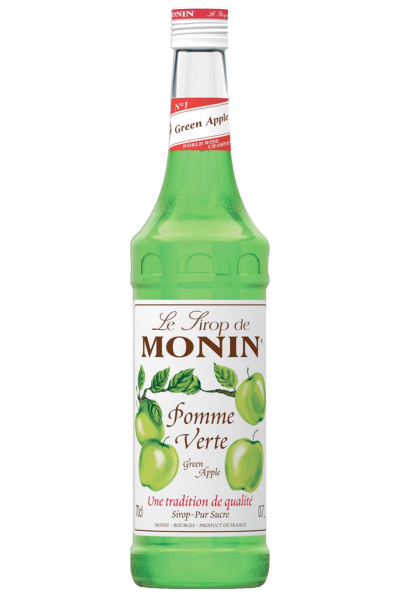 Le Sirop de Monin Pomme Verte Green Apple - 0.7l - Monin