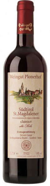 St. Magdalener Klassisch Alte Rebe 2023 - 0.75l - Weingut Plonerhof