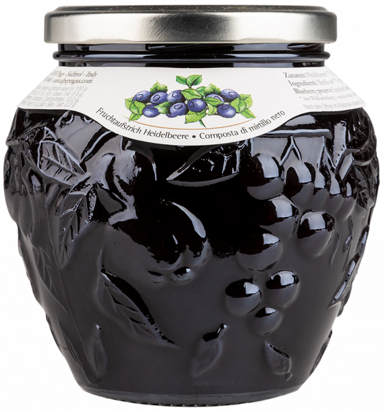 Heidelbeere Fruchtaufstrich - 600g - Alpe Pragas