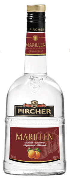 "Marillerer" Edelbrand ohne Medizinflasche - 0.7l - Pircher Brennerei