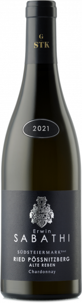 Chardonnay Vecchie Vigne "Ried Pössnitzberg" 2022 - 0.75l - Weingut Erwin Sabathi