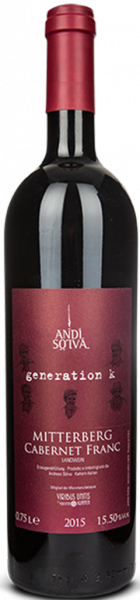 Cabernet Franc "Generation K" 2023 - 0.75l - Weingut Andi Sölva