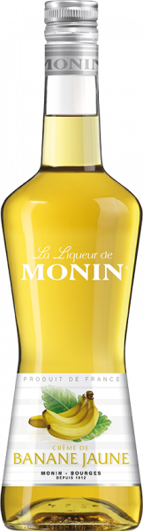 Le Liqueur de Monin Banane Jaune - 0.7l - Monin