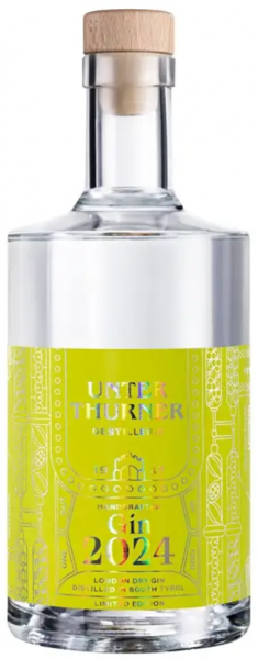 Gin London Dry "Lemongrass" limited Edition - 0.7l - Destillerie Unterthurner