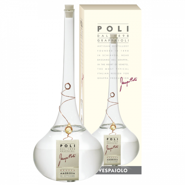 Grappa Amorosa Vespaiolo Jacopo Poli - 0.5l - Destillate Purnamh