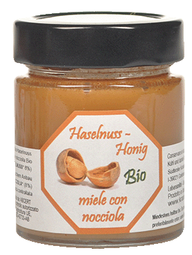 Miele con nocciola Bio - 240g - Südtiroler Kräuterschlössl