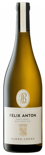 Südtirol Pinot Grigio DOC "Felix Anton" BIO 2025 - 0.75l - Weingut Baron Longo