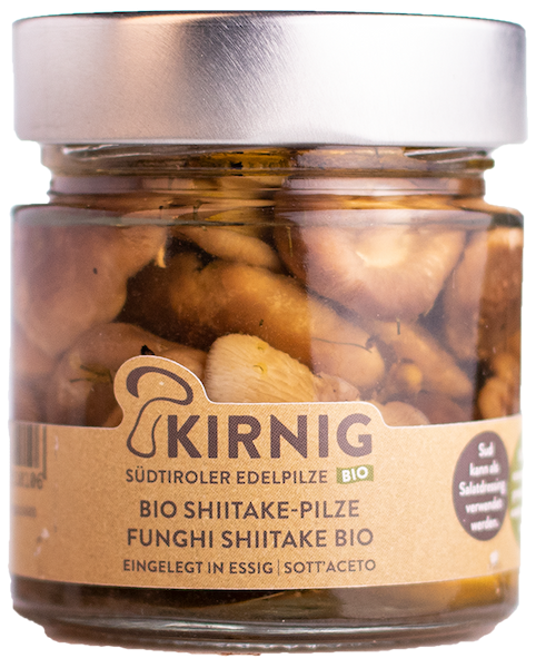 Eingelegte Shiitake Bio - 220g - Kirnig