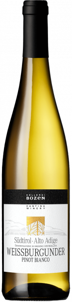 Weissburgunder 2024 - 0.75l - Kellerei Bozen