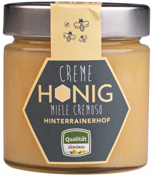 Südtiroler Cremehonig - 250g - HINTERRAINERHOF HAFLING DES REITERER ULRICH