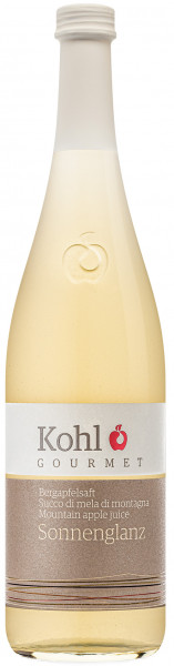 Bergapfelsaft "Sonnenglanz" - 0.75l - Kohl Bergapfelsäfte